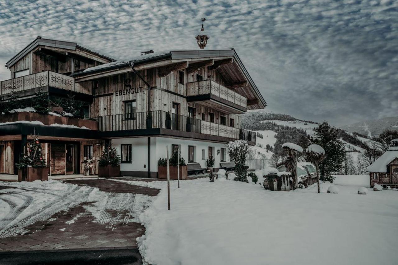 Biohof Ebengut Aparthotel Maria Alm am Steinernen Meer Exterior foto