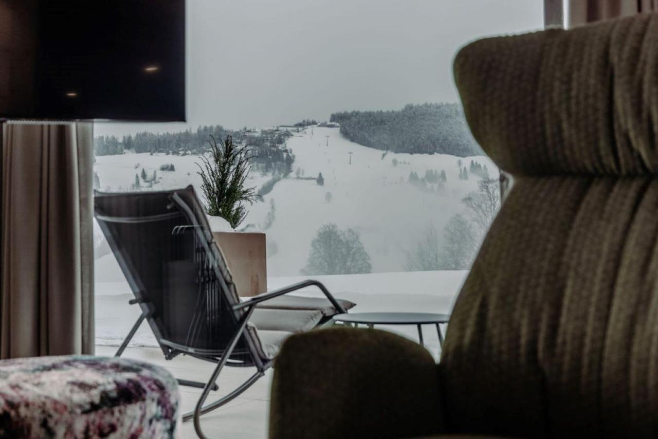 Biohof Ebengut Aparthotel Maria Alm am Steinernen Meer Exterior foto