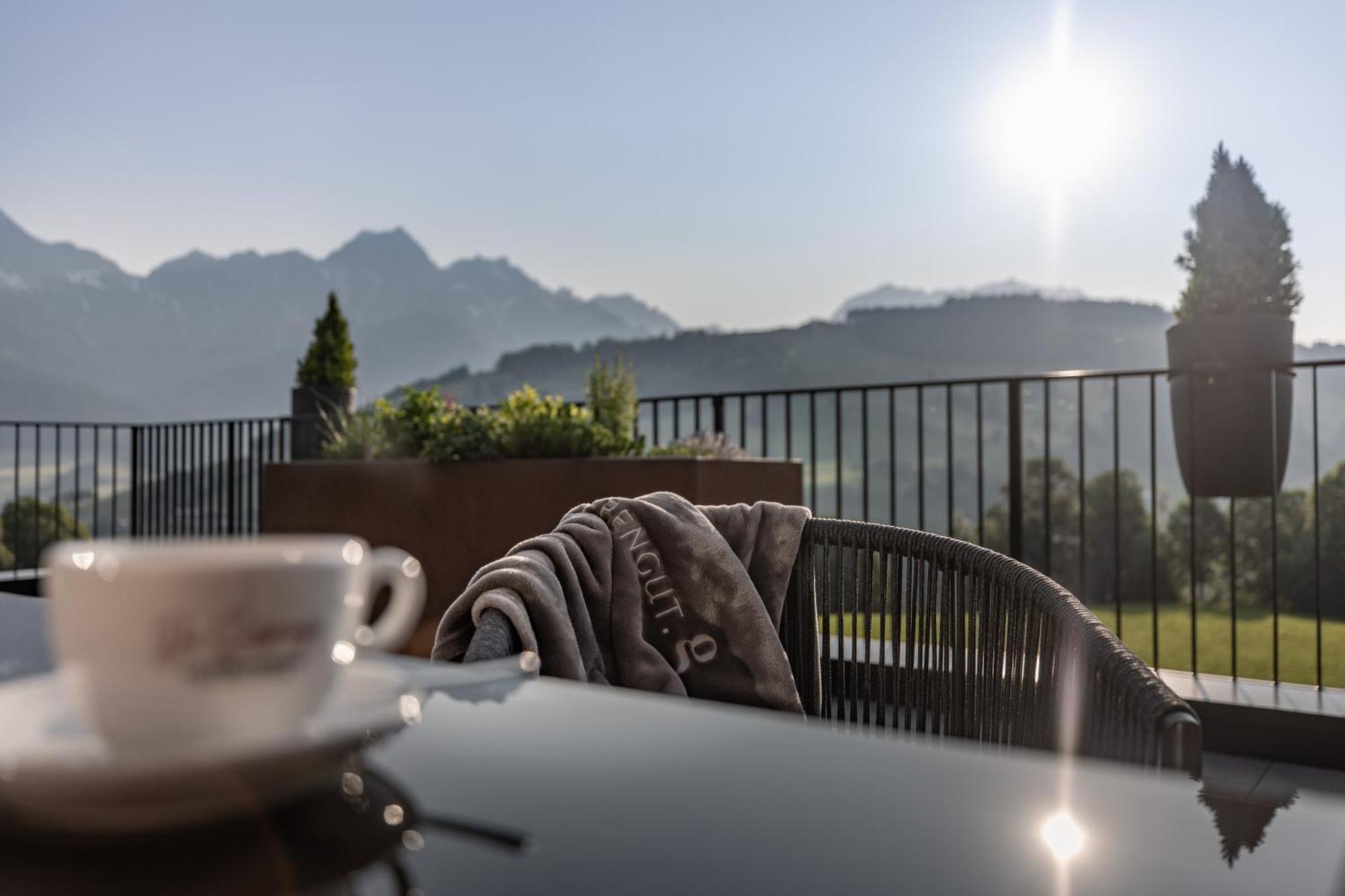 Biohof Ebengut Aparthotel Maria Alm am Steinernen Meer Exterior foto