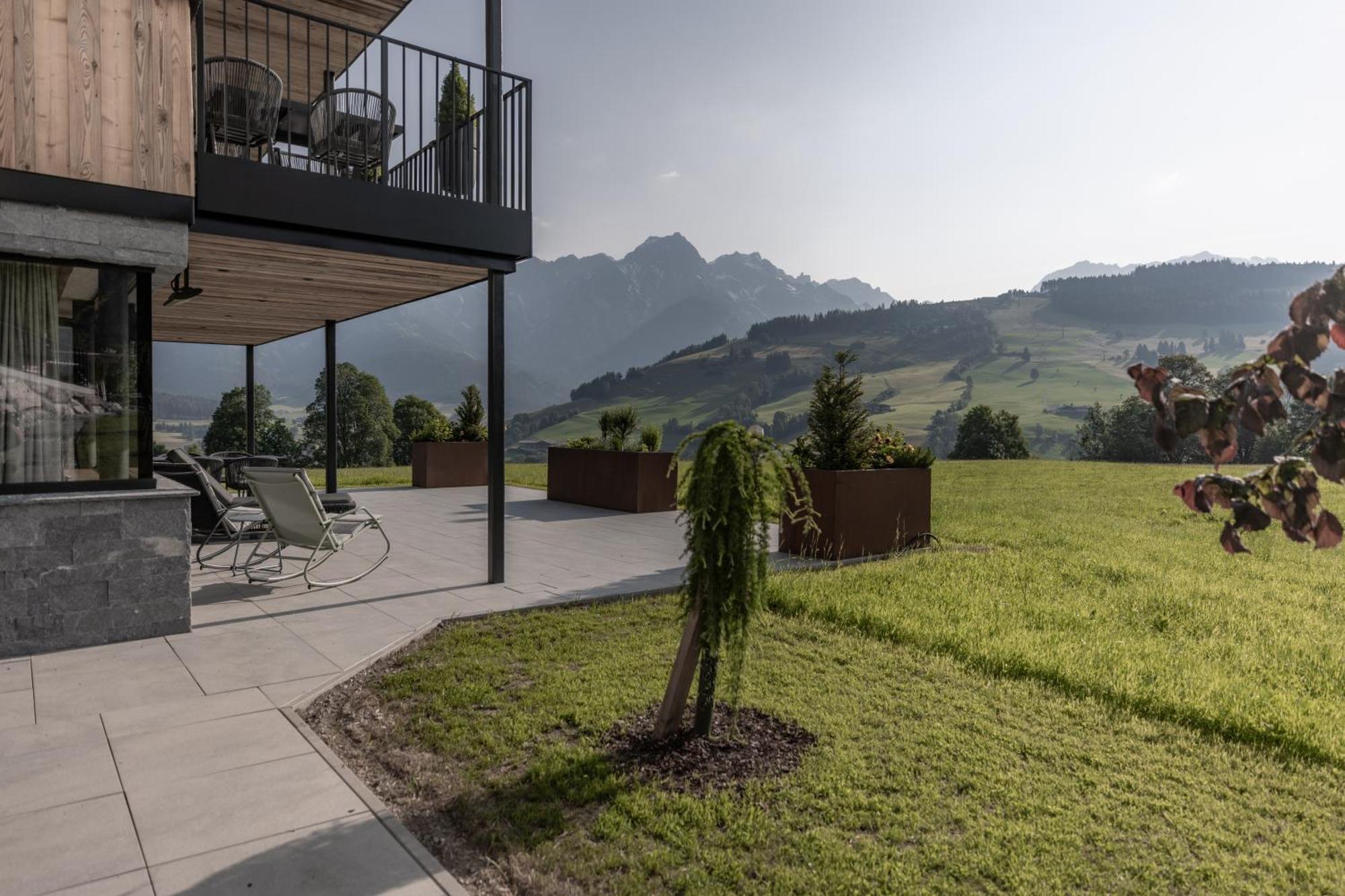 Biohof Ebengut Aparthotel Maria Alm am Steinernen Meer Exterior foto