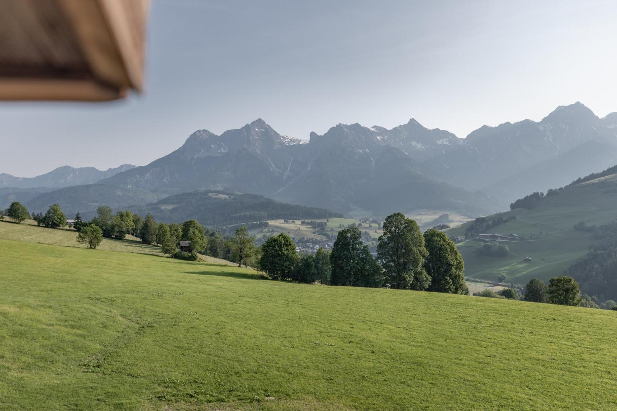 Biohof Ebengut Aparthotel Maria Alm am Steinernen Meer Exterior foto