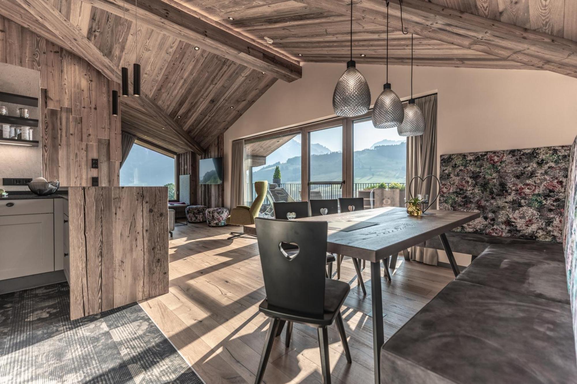 Biohof Ebengut Aparthotel Maria Alm am Steinernen Meer Exterior foto