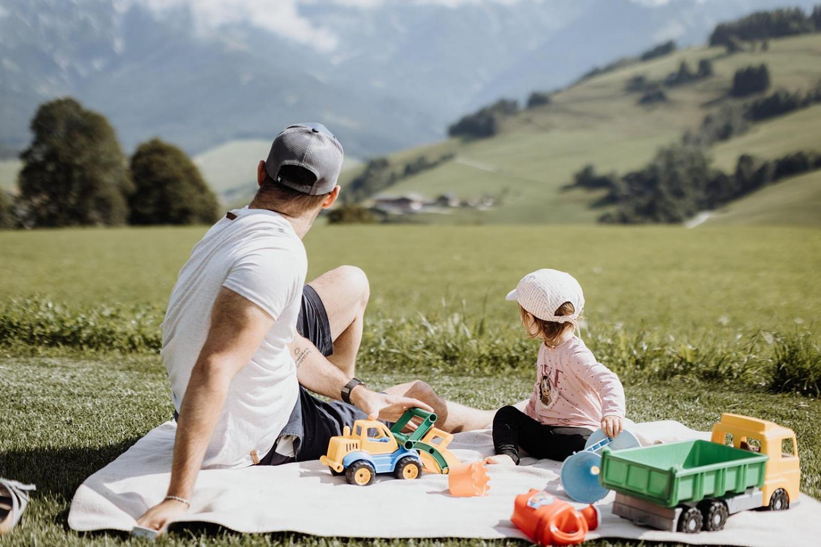 Biohof Ebengut Aparthotel Maria Alm am Steinernen Meer Exterior foto
